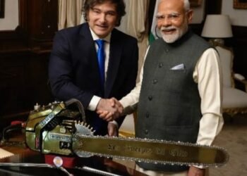 Con la motosierra encendida: Milei y Modi afilan una alianza estratégica en la Casa Rosada